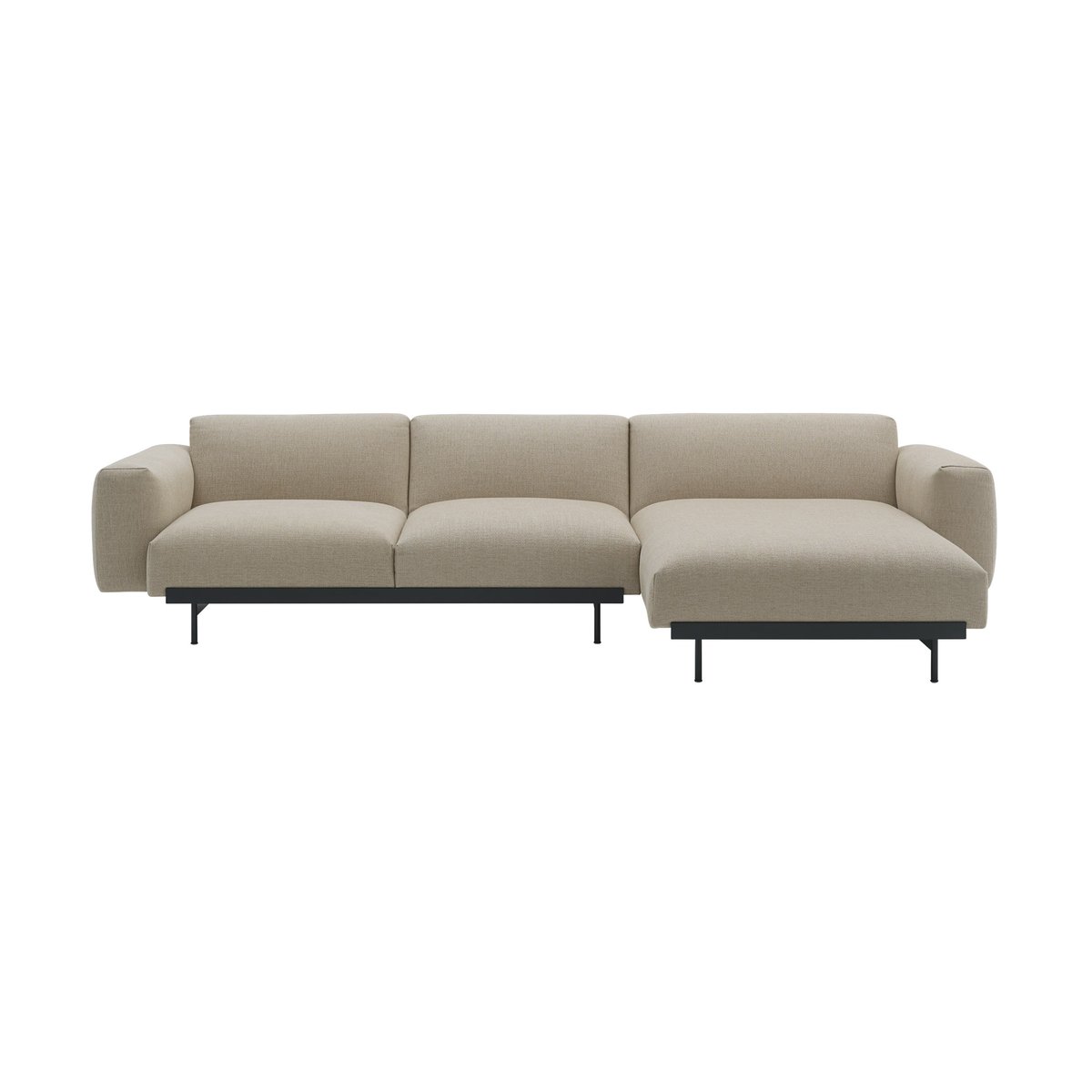 Muuto In Situ Modulsofa 3-Sitzer configuration 6 Ecriture 240-Black