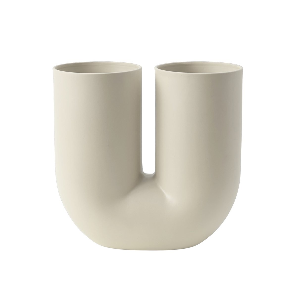 Muuto Kink Vase 26 cm Sand