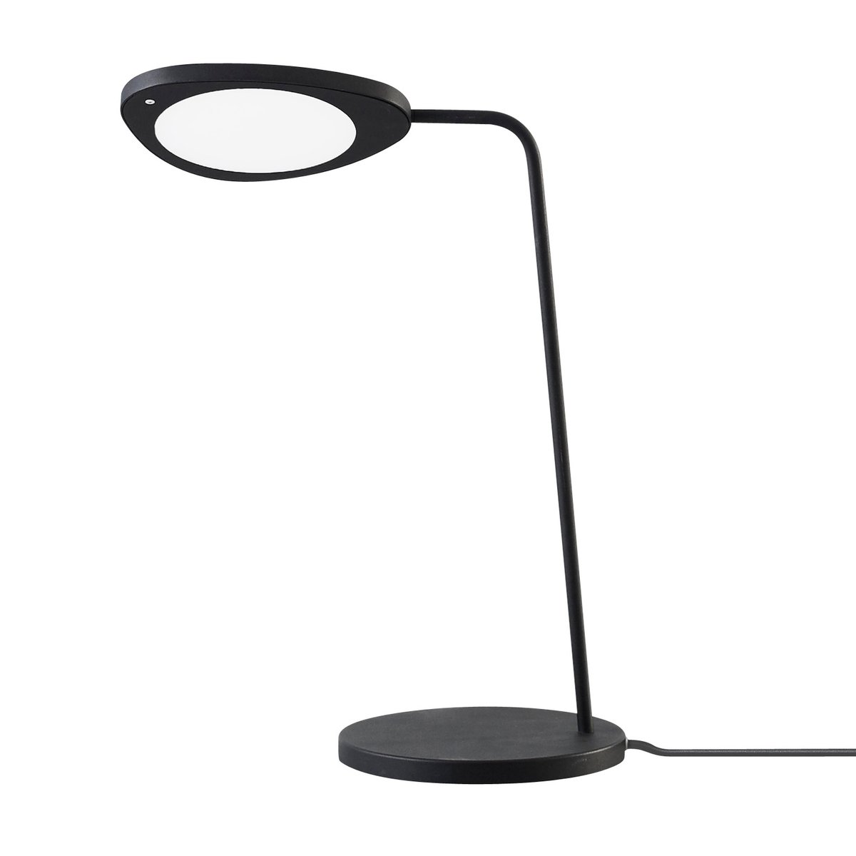 Muuto Leaf Tischleuchte weiß Black