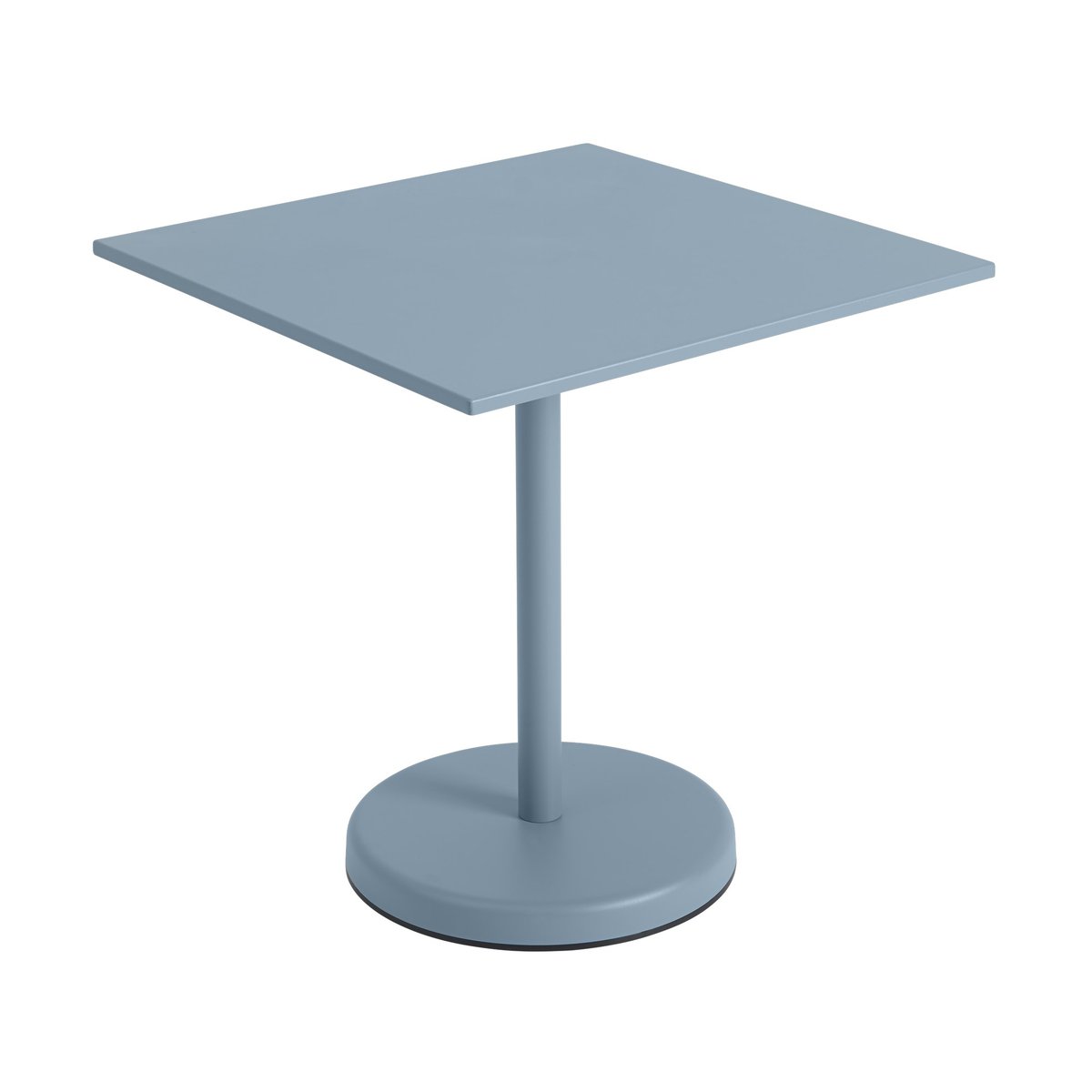 Muuto Linear Steel café table V2 Tisch 70x70 cm Pale Blue