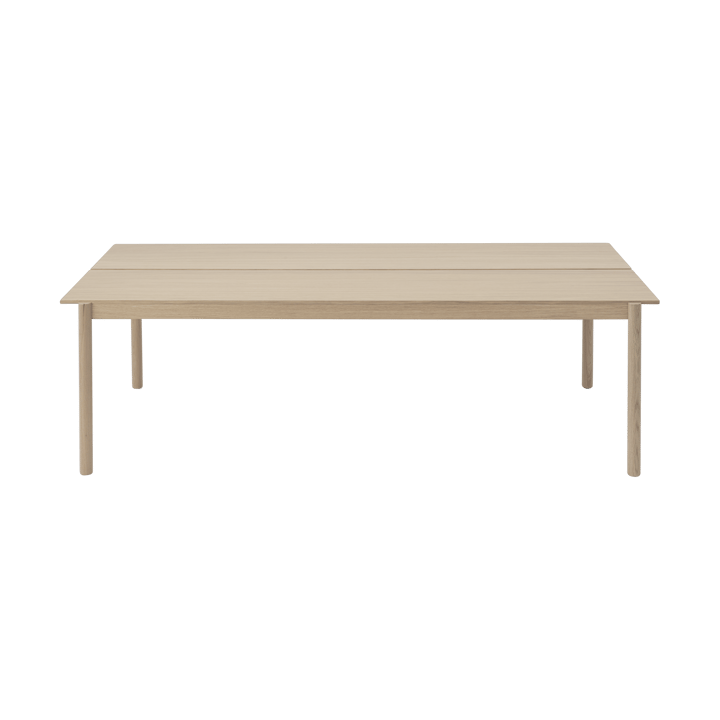 Linear System Esstisch 110x240 cm - Oak veneer-oak - Muuto