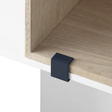 Mini stacked 2.0 Clips, 5er Pack - Mitternachtsblau - Muuto