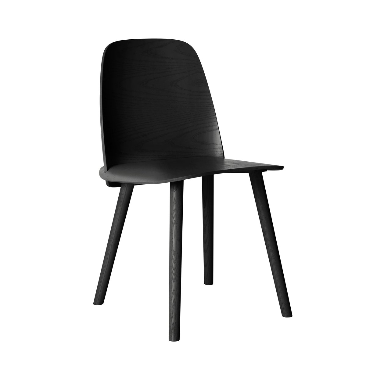 Muuto Nerd Esszimmerstuhl Black