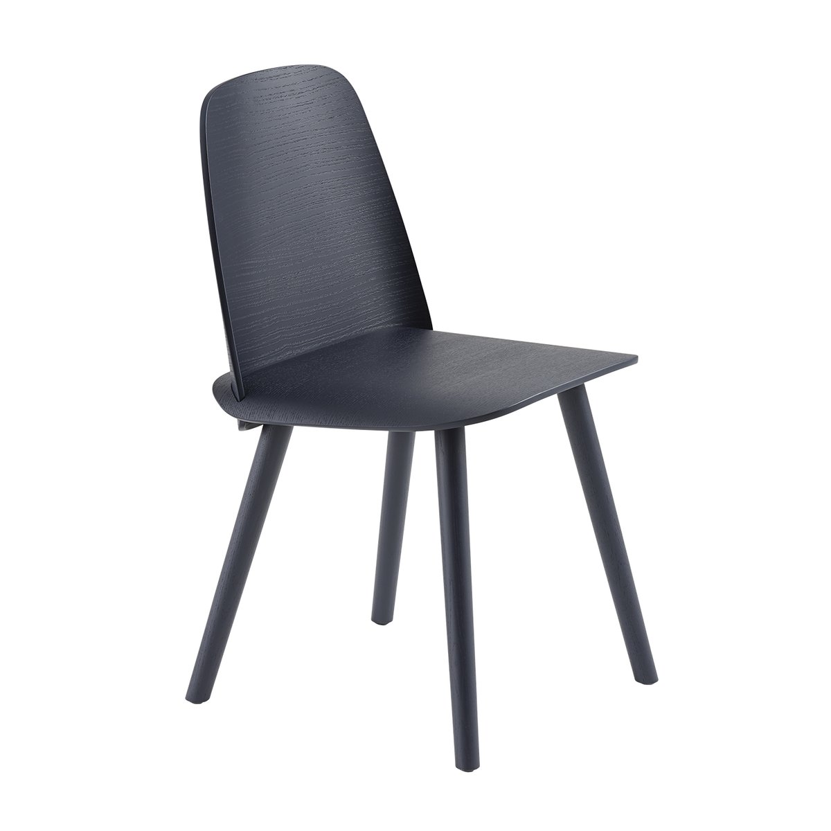 Muuto Nerd Esszimmerstuhl Midnight blue