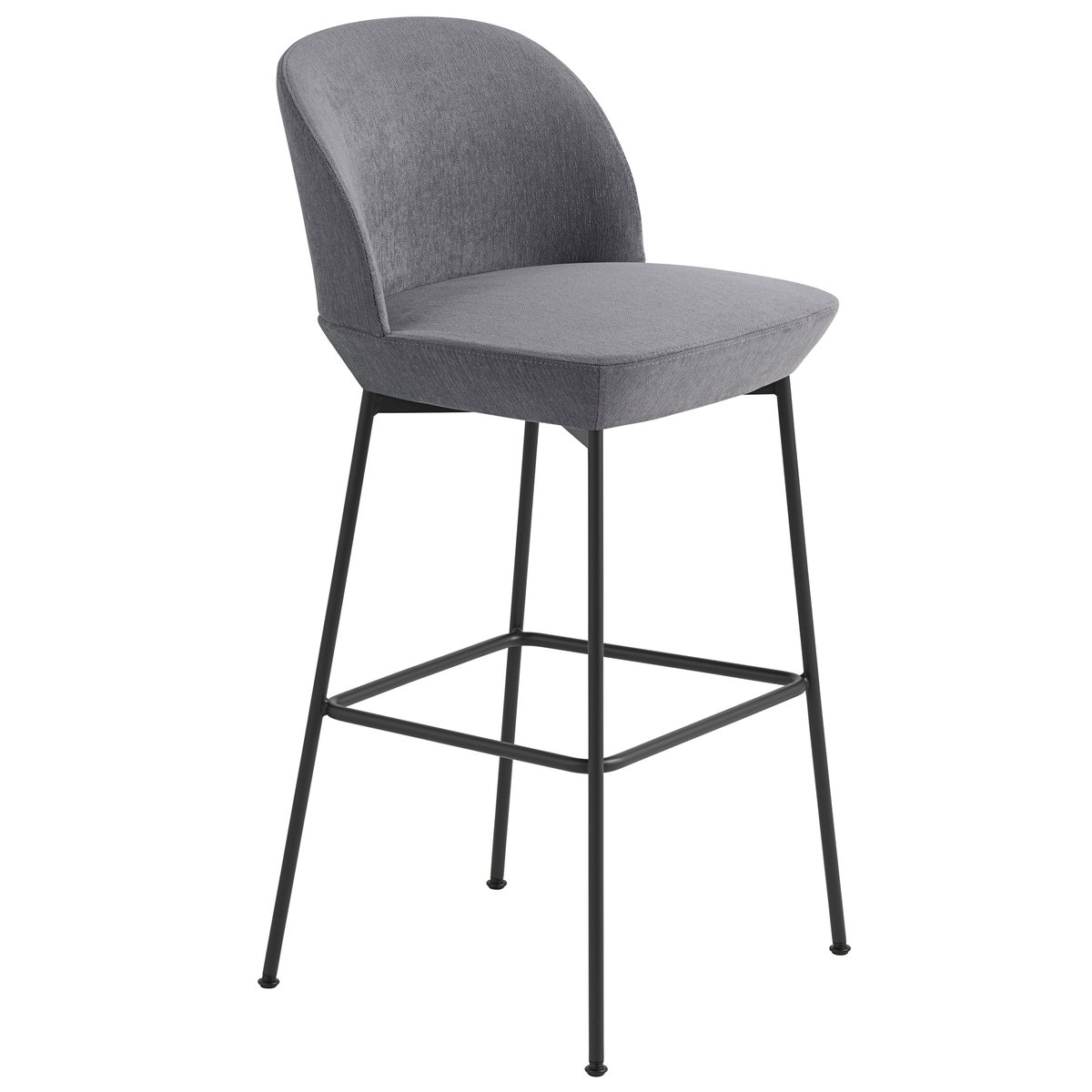 Muuto Oslo Bar Barhocker schwarze Beine Still 161