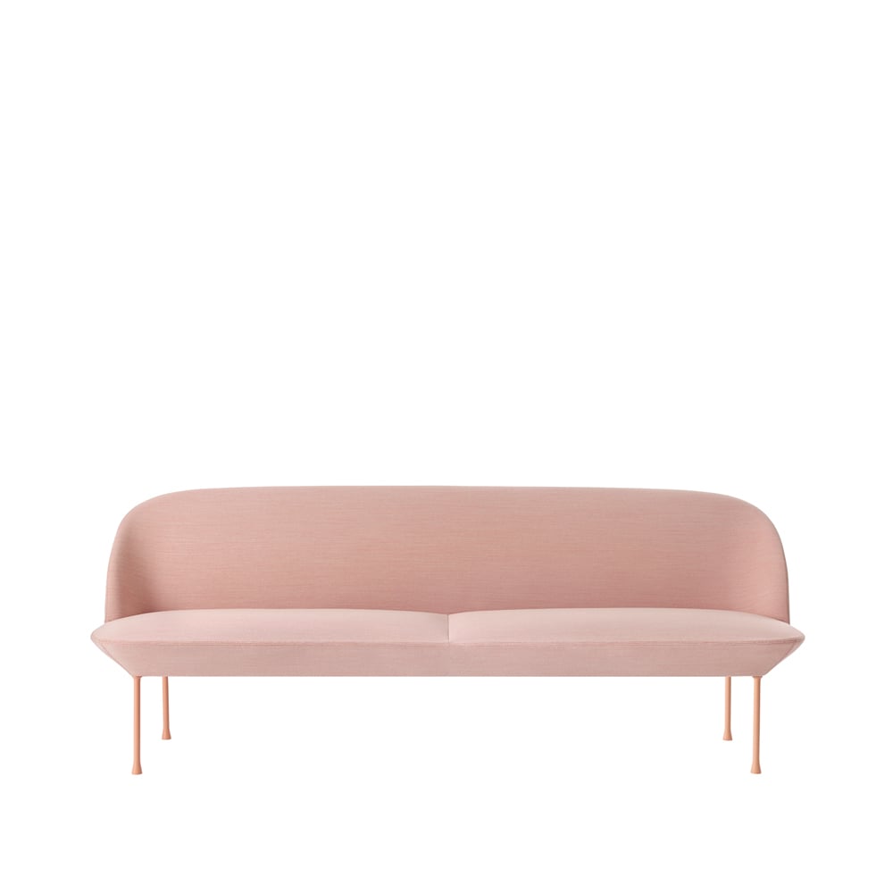 Muuto Oslo Sofa 3-Sitzer Steelcut trio 515-Rose