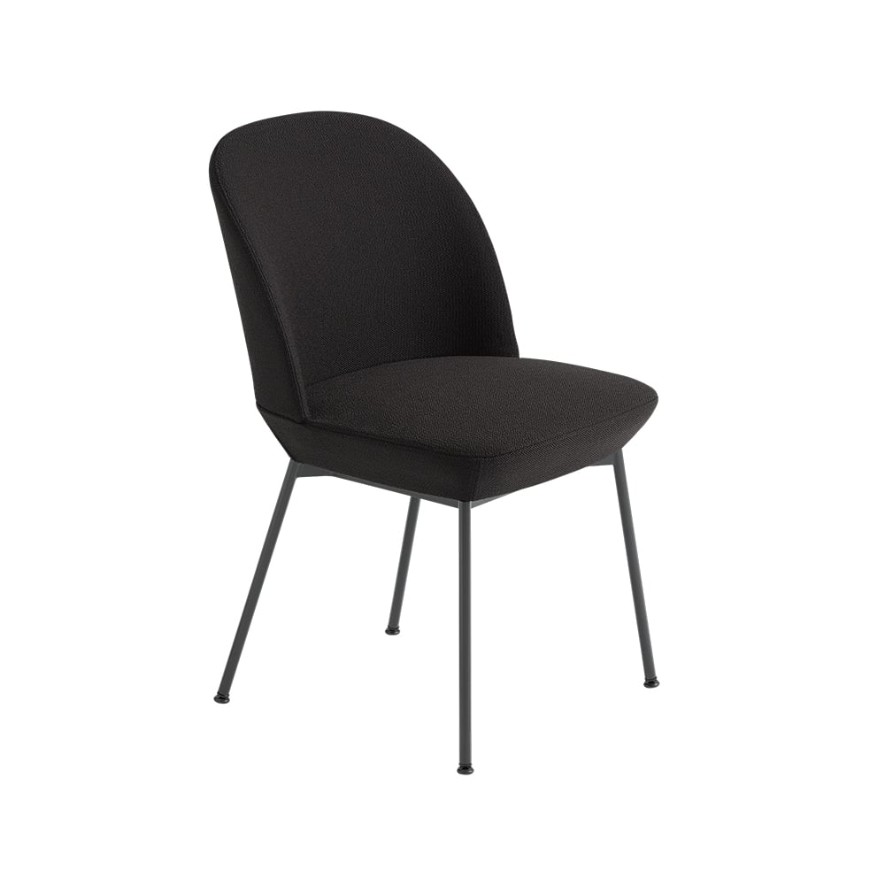 Muuto Oslo Stuhl Stoffsitz Ocean 3-Anthracite black