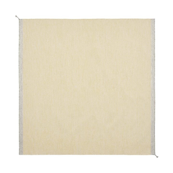 Ply Teppich 240x240 cm - Yellow - Muuto