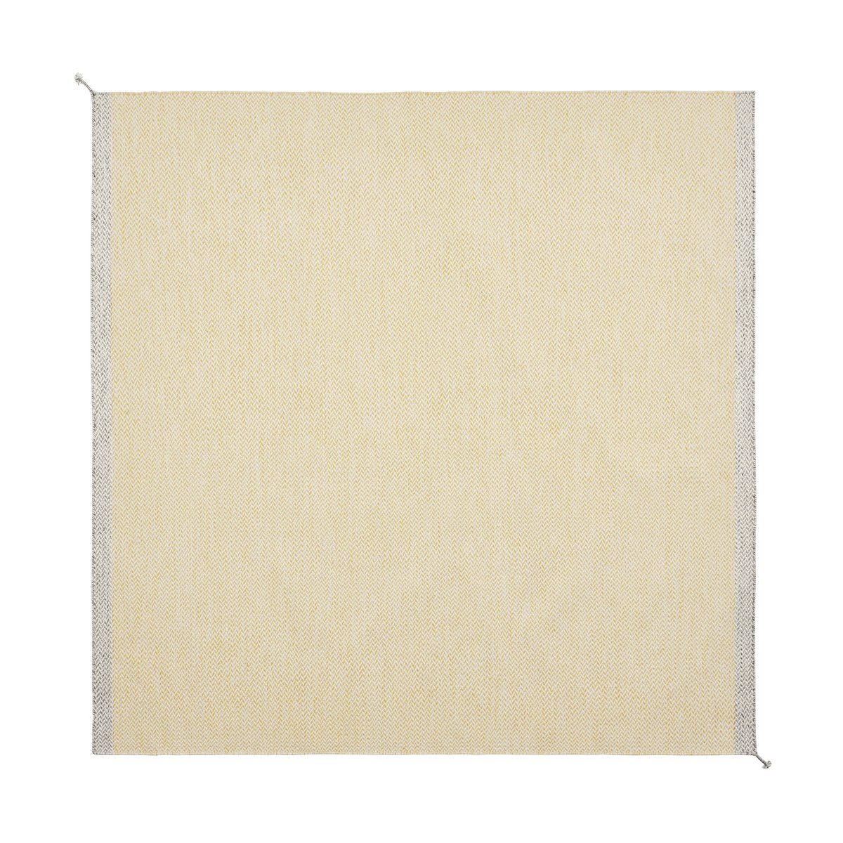 Muuto Ply Teppich 240x240 cm Yellow