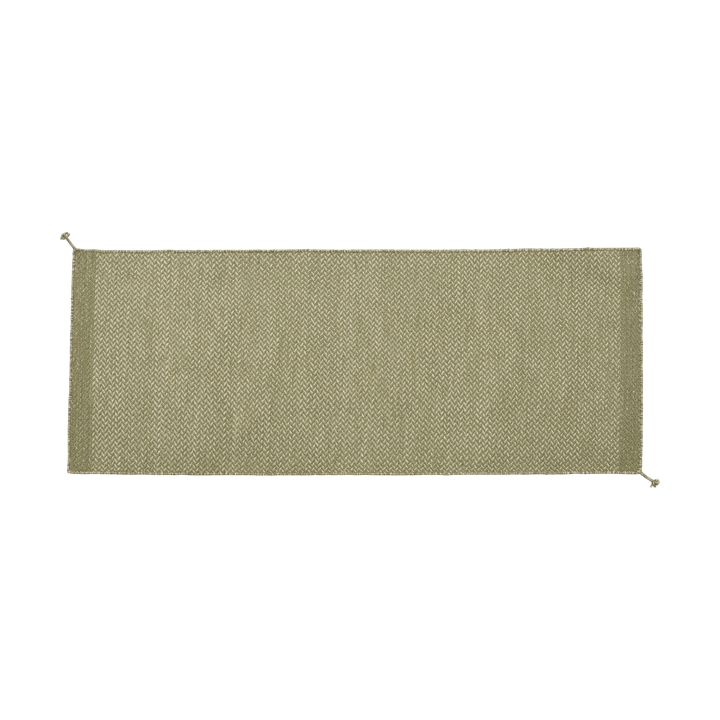 Ply Teppich 80x200 cm - Moss green - Muuto