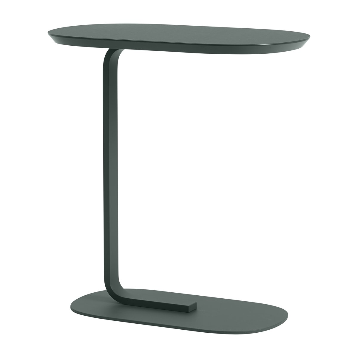 Muuto Relate Beistelltisch 60,5 cm Dunkelgrün