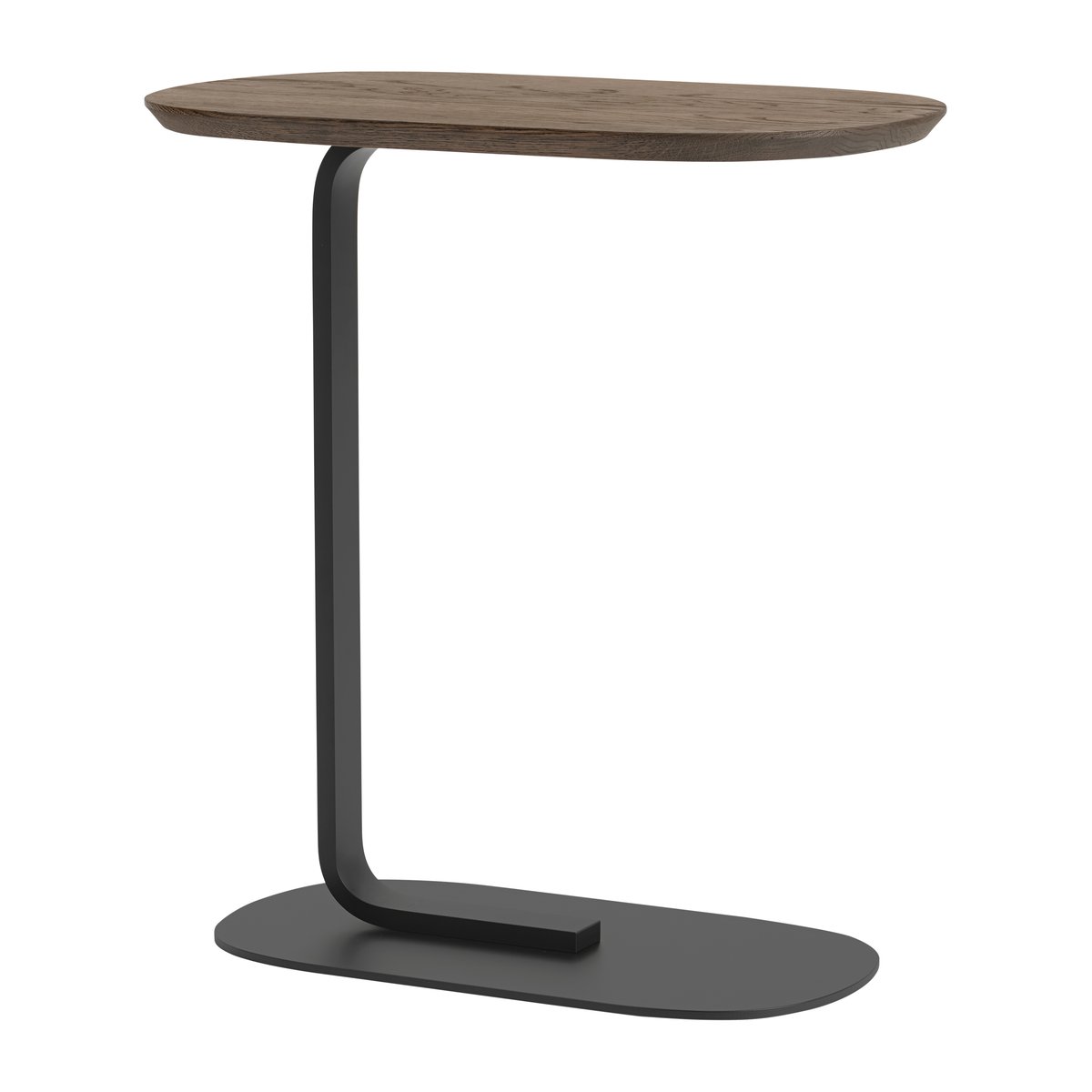 Muuto Relate Beistelltisch 60,5 cm Eiche geraucht-schwarz