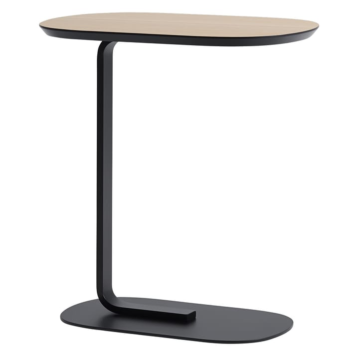 Relate Beistelltisch 60,5 cm - Eiche, schwarz - Muuto