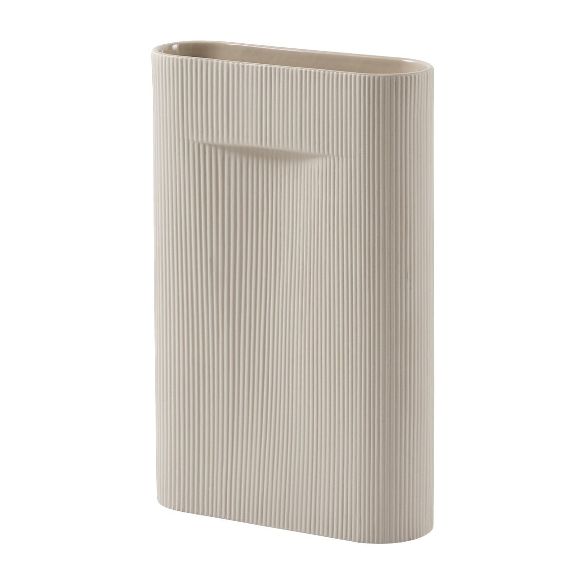 Muuto Ridge Vase 48,5cm Beige