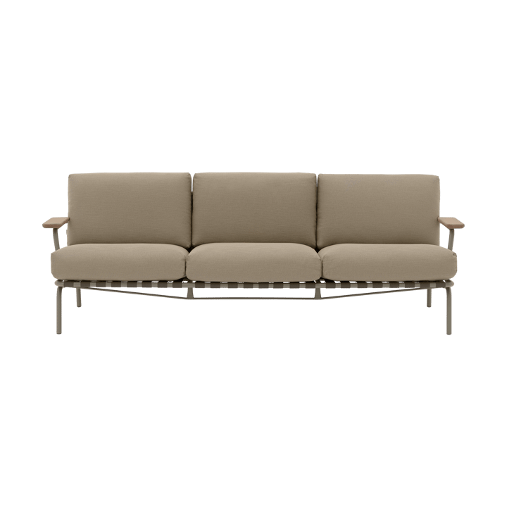 Settle 3-Sitzer Sofa - Ribbed Weave 5 Taupe - Muuto