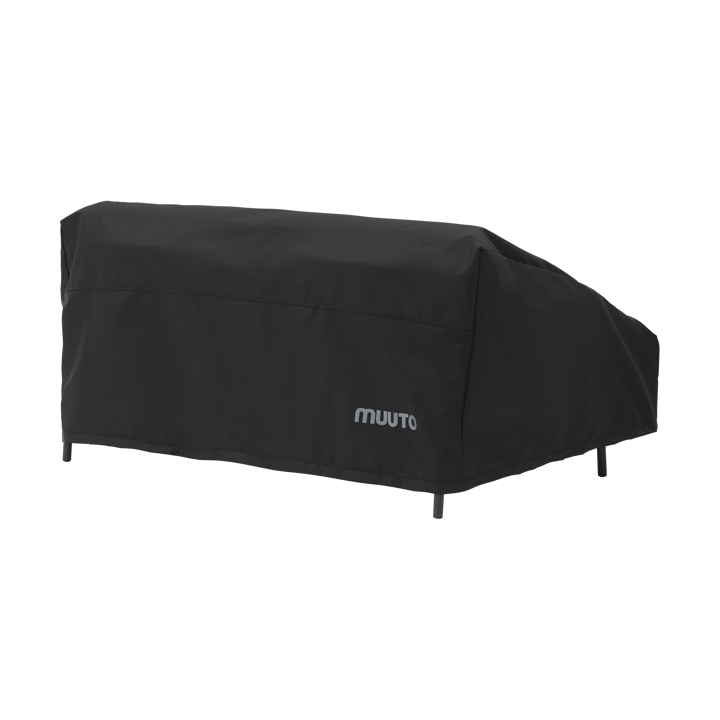 Settle Outdoor Überzugsschutz für 2-Sitzer Sofa - Black - Muuto