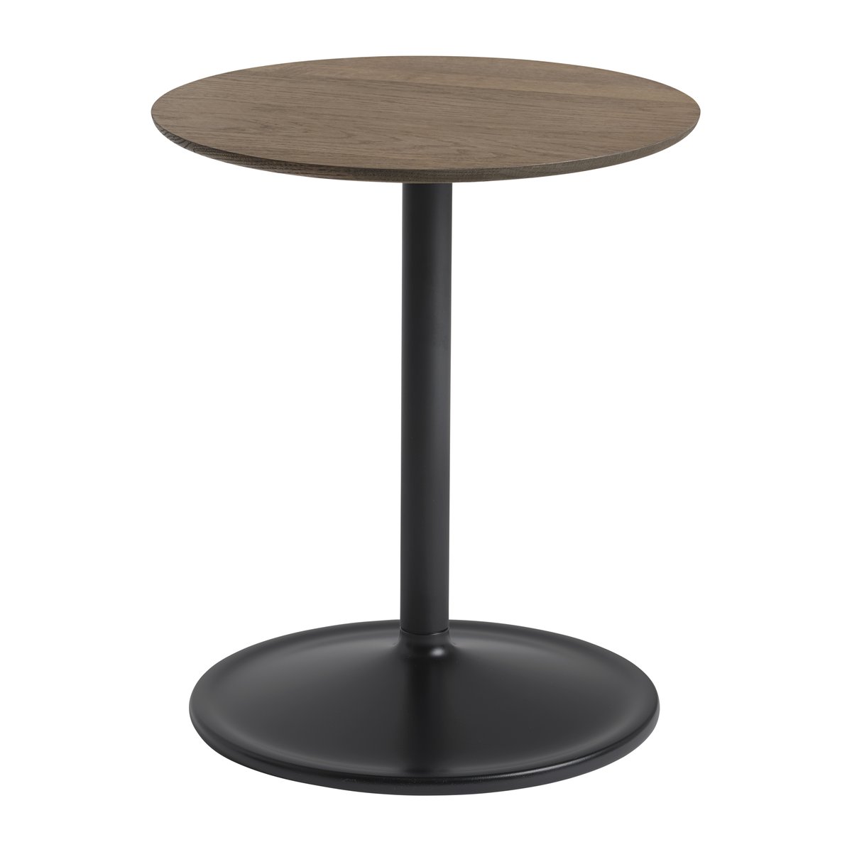 Muuto Soft Beistelltisch 48cm Solid smoked oak-black