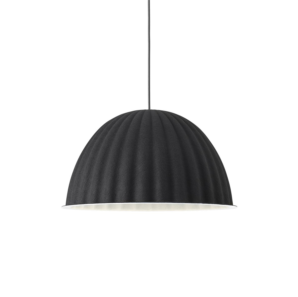 Muuto Under the bell Pendelleuchte Ø 55cm Schwarz