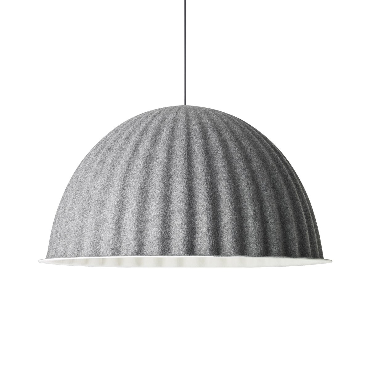 Muuto Under the bell Pendelleuchte Ø 82cm Dunkelgrau