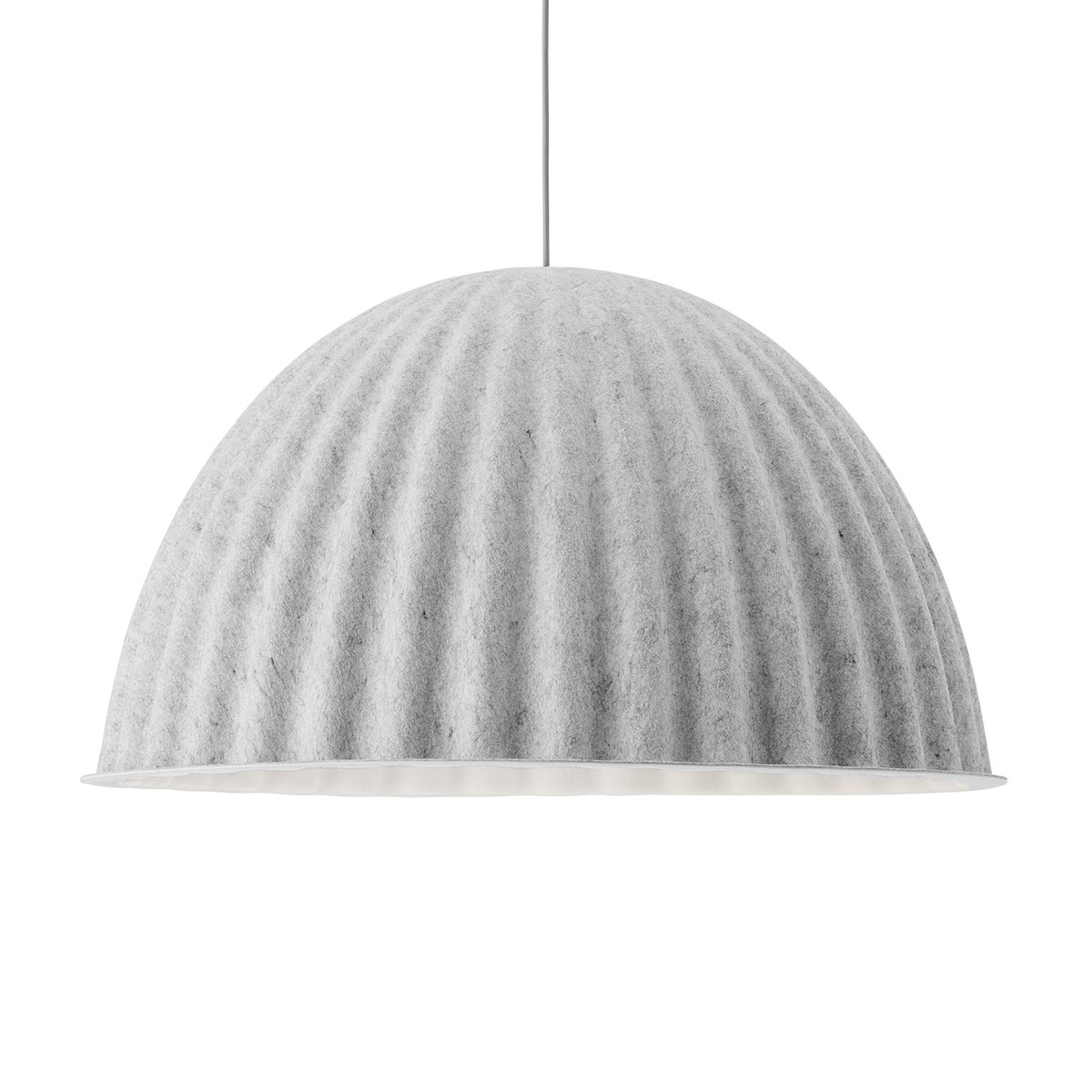 Muuto Under the bell Pendelleuchte Ø 82cm White melange