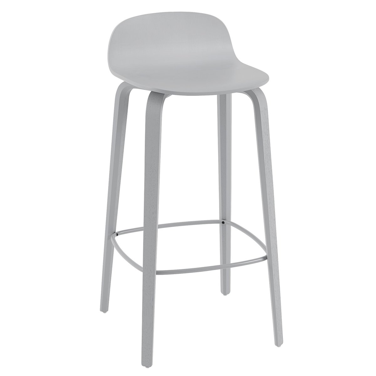 Muuto Visu Barstuhl 75cm Grey-Grey