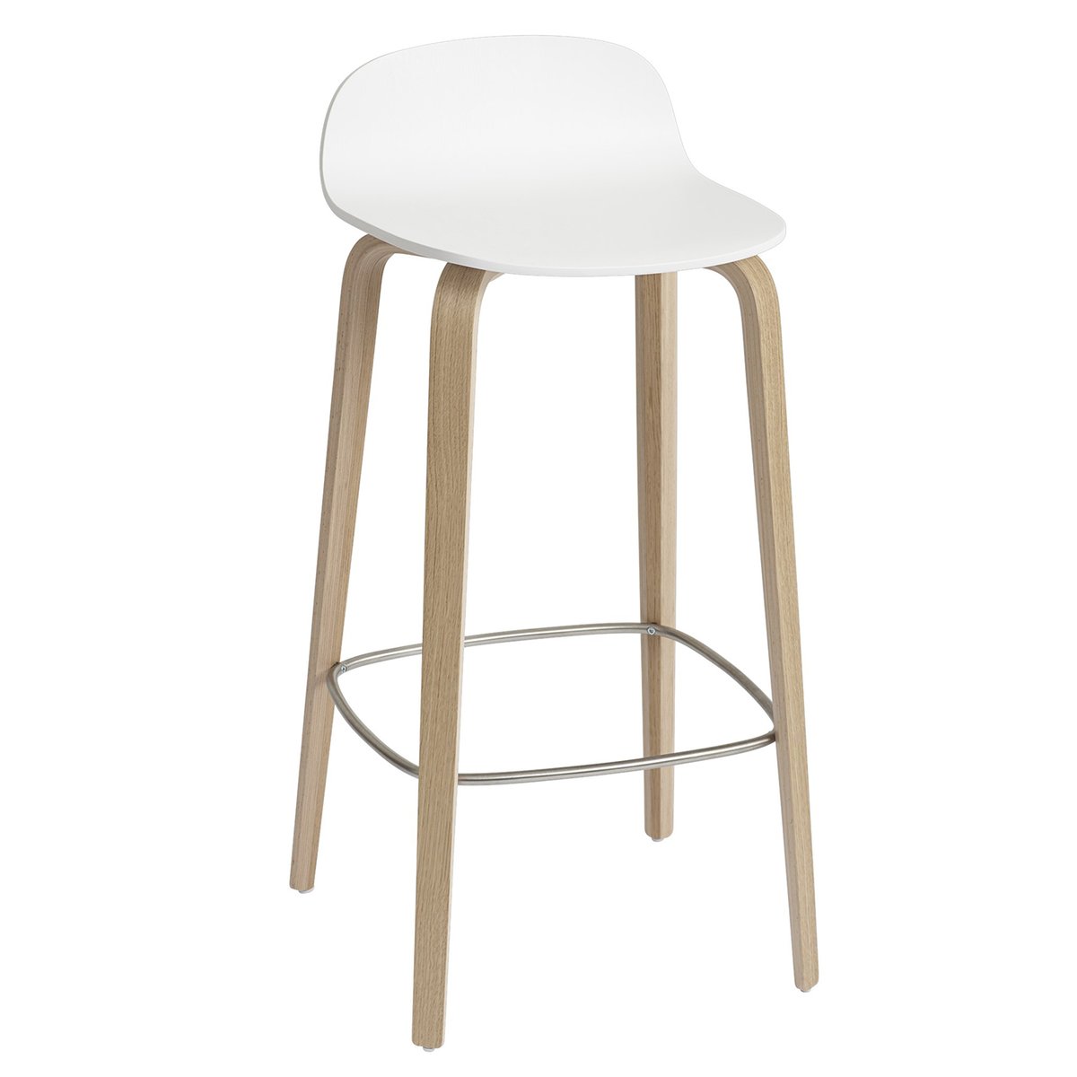 Muuto Visu Barstuhl 75cm White-Oak