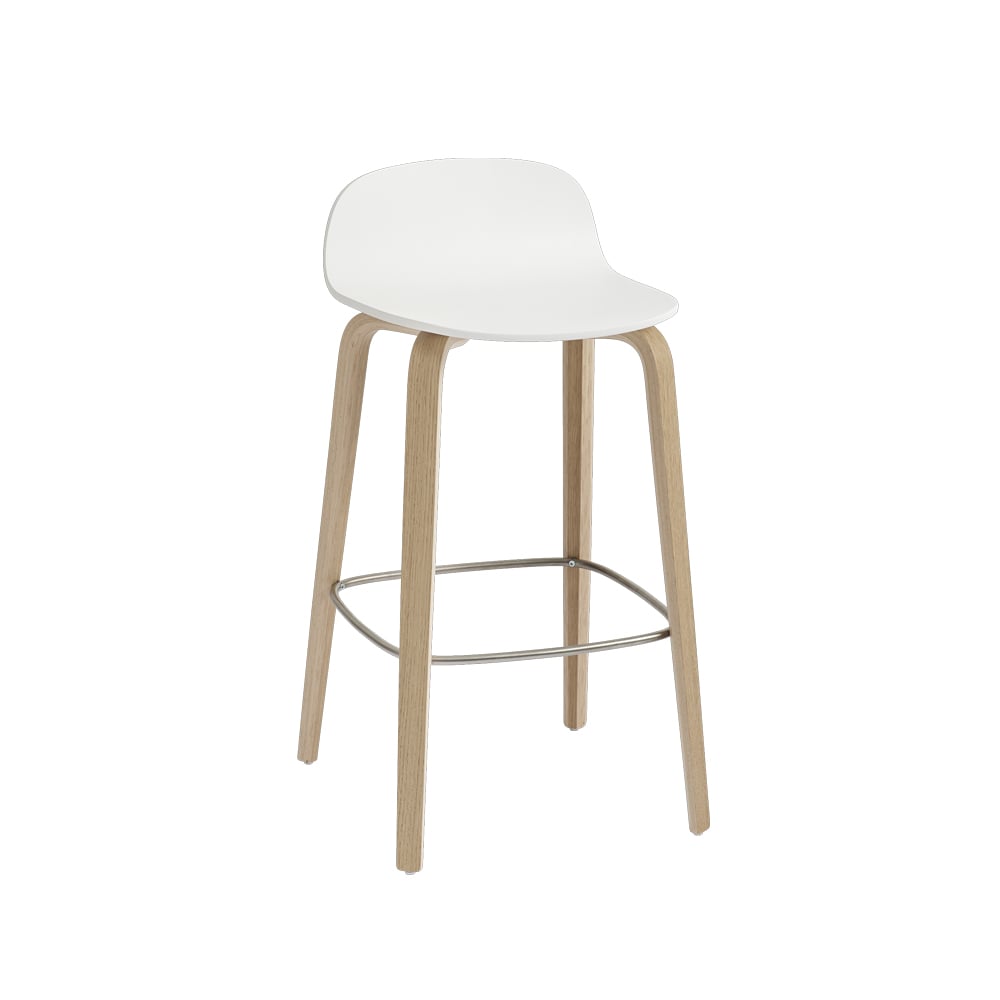 Muuto Visu Barstuhl White-Oak