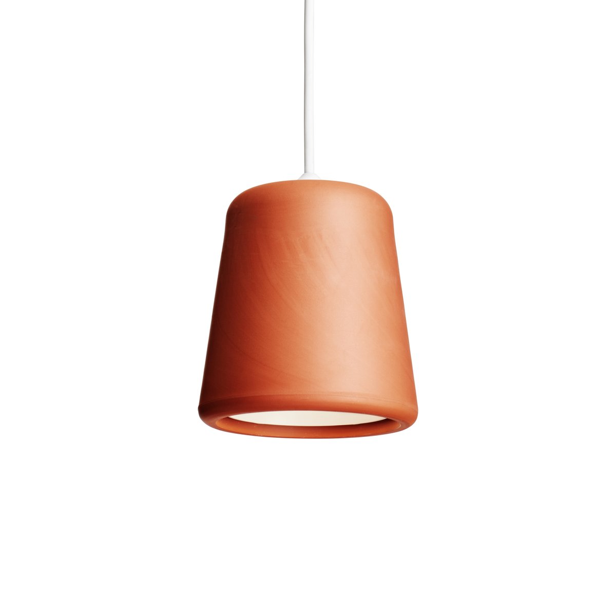 New Works Material Pendelleuchte Terracotta