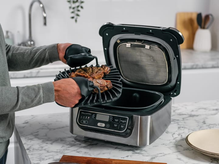 Ninja Foodi AG301 Elektrogrill & Air Fryer, Schwarz Ninja