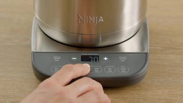 Ninja KT201 Wasserkocher mit Temperatureinstellung 1,7 L - Edelstahl-silber - Ninja