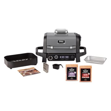 Ninja Woodfire OG701 7-in-1 Elektrogrill 46x46 cm - Schwarz - Ninja