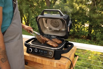 Ninja Woodfire OG701 7-in-1 Elektrogrill 46x46 cm - Schwarz - Ninja