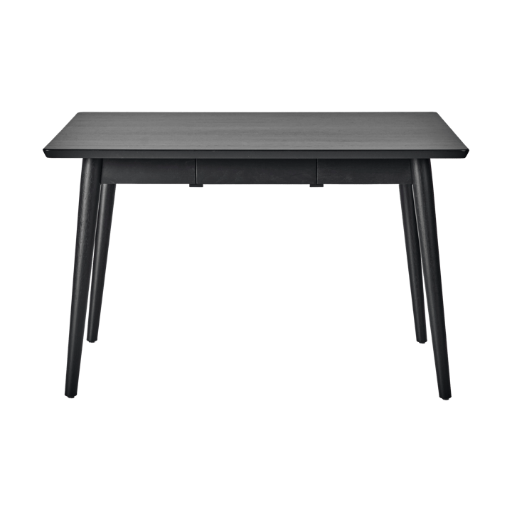 VIOR Esstisch 90x120 cm - Schwarz lackierte Eiche - NJRD