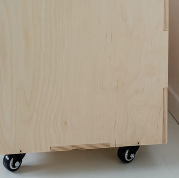 Cube Storage Räder für Aufbewahrungsbox 4er-Pack - Schwarz - Nofred