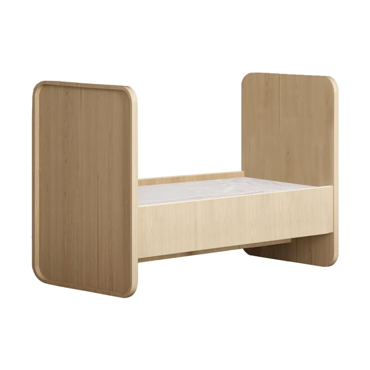 Form Baby- und Juniorbett 166x77,5x87 cm, Weiß Nofred