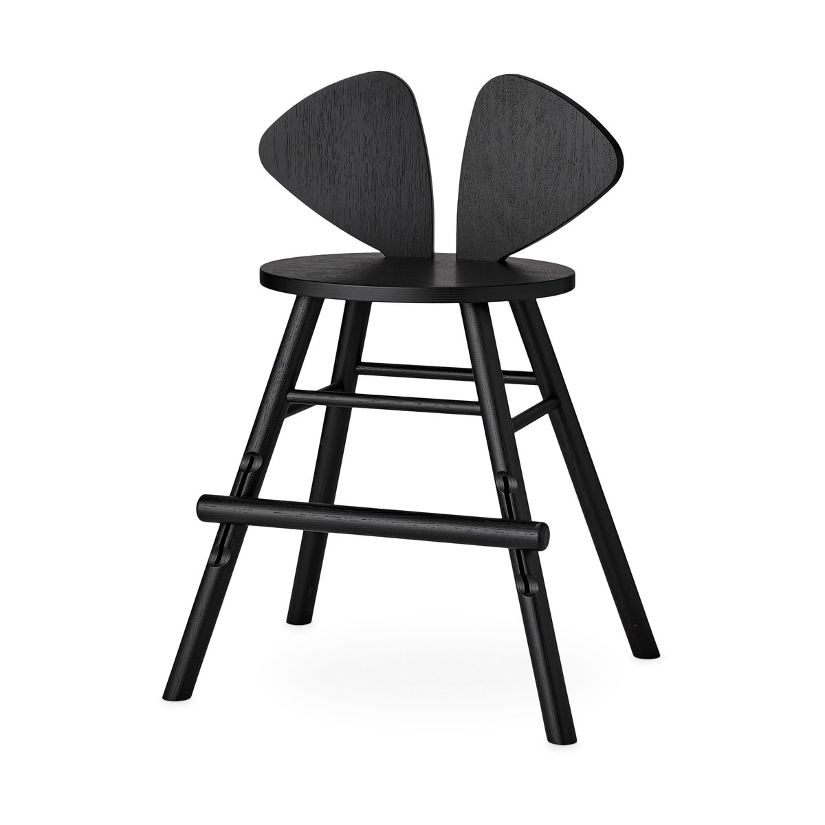 Nofred Mouse Chair Junior Stuhl Schwarz