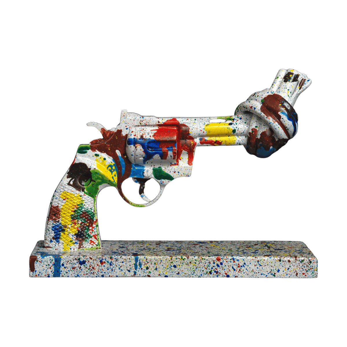 Non Violence Tennis for Peace Dekoration 40 cm Multi