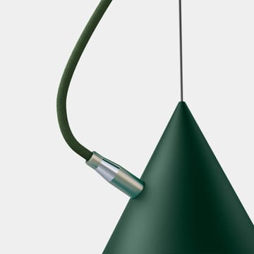 Castor Pendelleuchte 60 cm - British Racing Green-Dunkelgrün-Messing - Noon