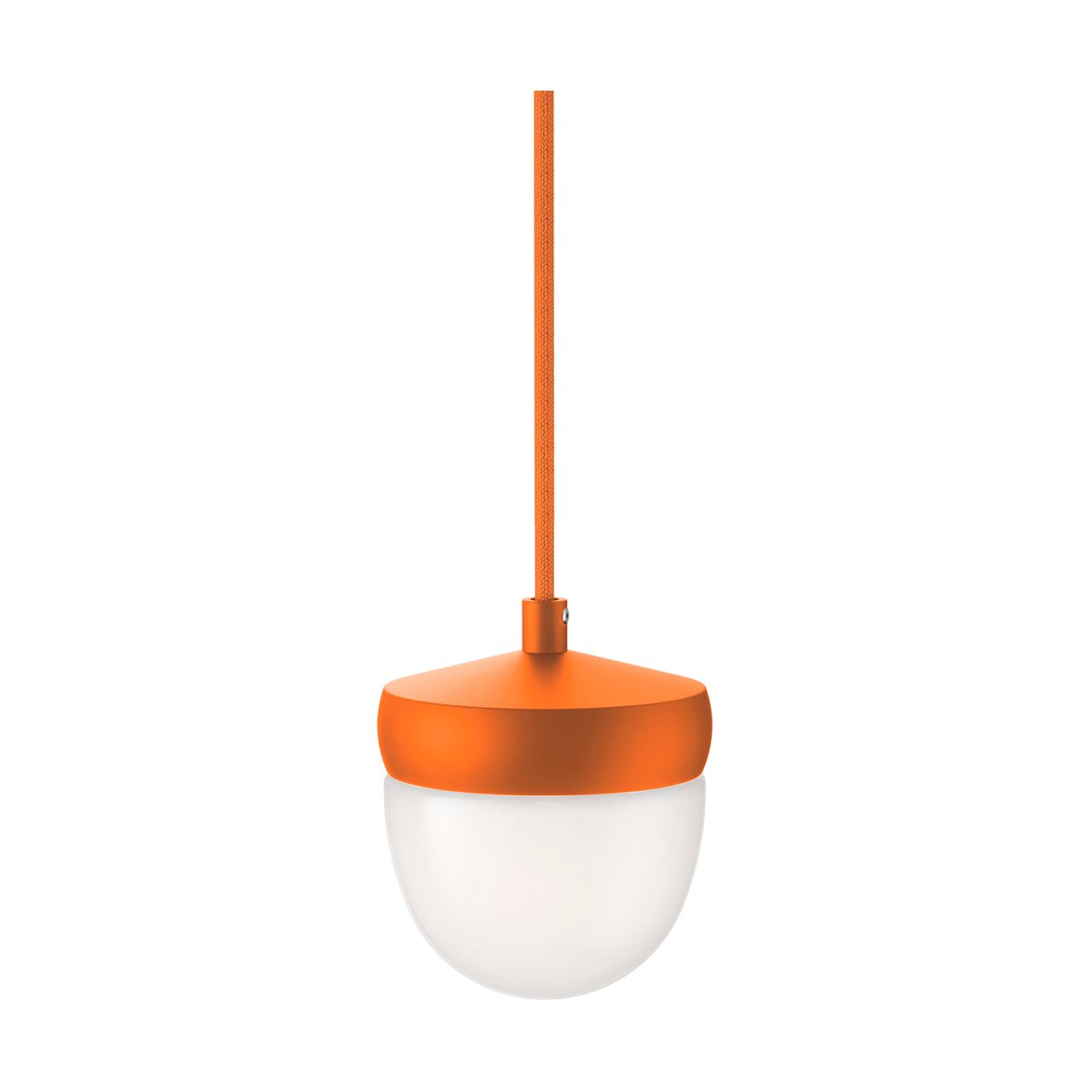 Noon Pan Pendelleuchte gefrostet 10 cm Orange-Orange