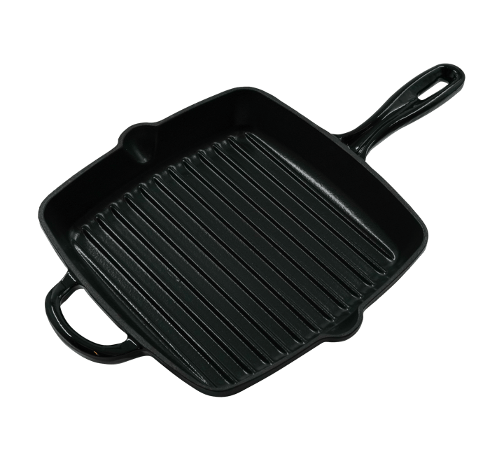 Nordwik Grillpfanne 25x25 cm - Gusseisen-schwarz - Nordwik