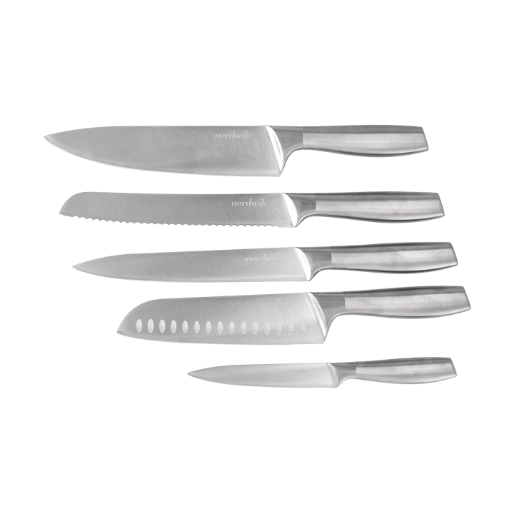 Nordwik Messerset 5-teilig - Edelstahl - Nordwik