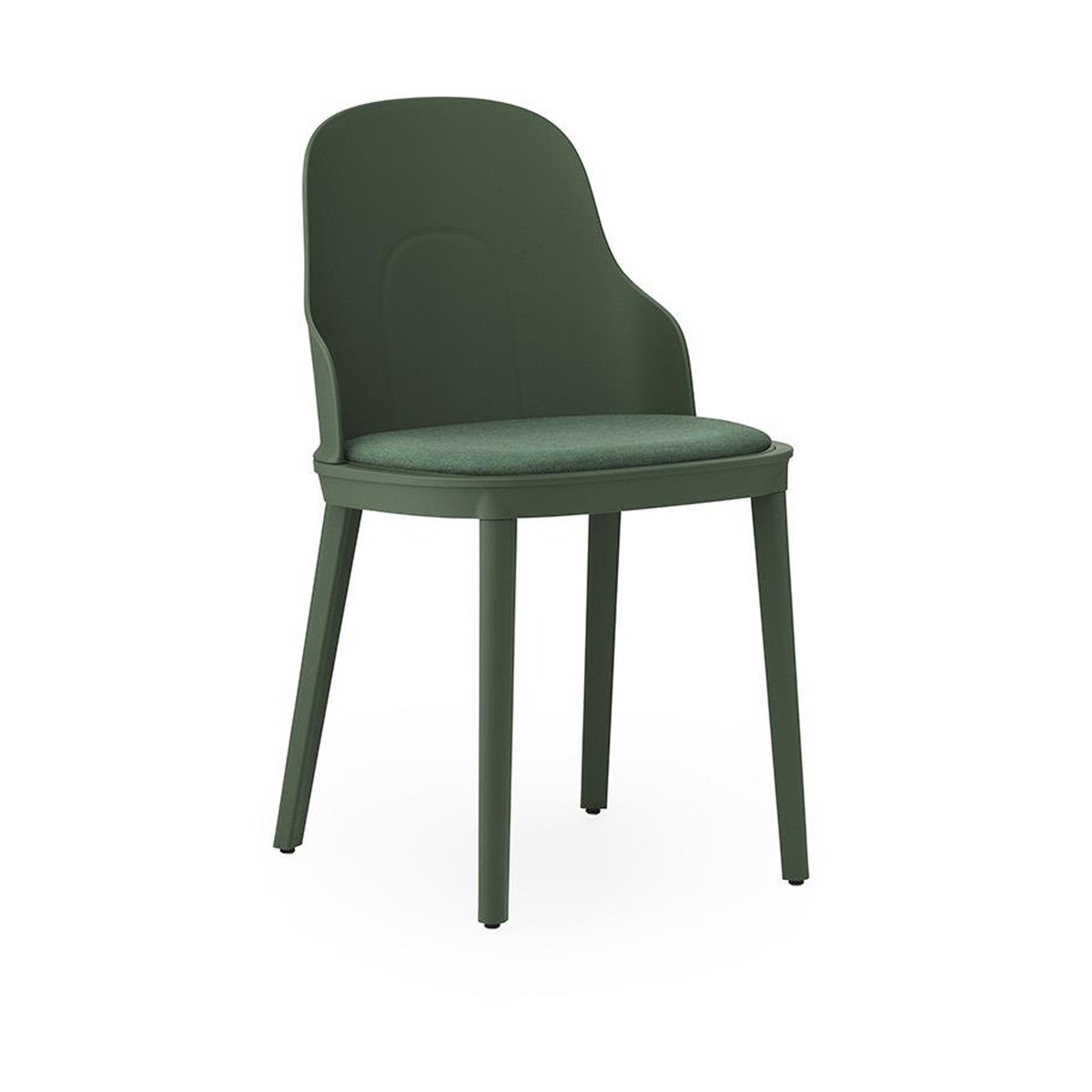 Normann Copenhagen Allez Stuhl mit Sitzkissen Park Green