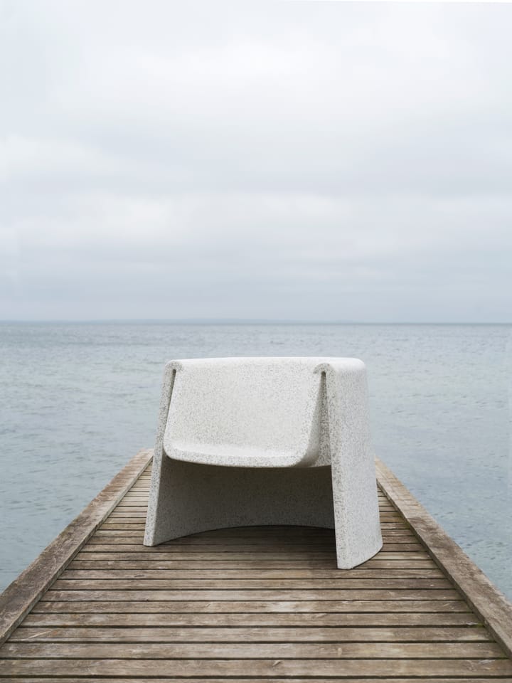 Bit Lounge Chair Sessel, Weiß Normann Copenhagen