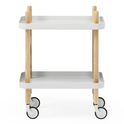 Normann Copenhagen Block Beistelltisch Hellgrau