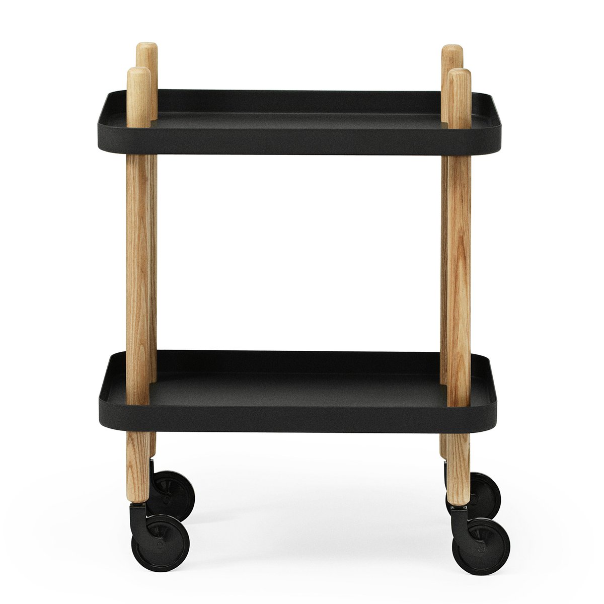 Normann Copenhagen Block Beistelltisch Schwarz