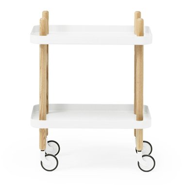 Normann Copenhagen Block Beistelltisch Weiß