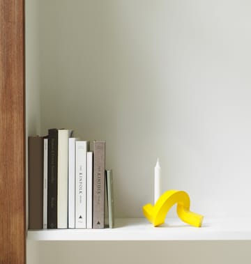 Crooked Kerzenhalter 1 - Yellow - Normann Copenhagen