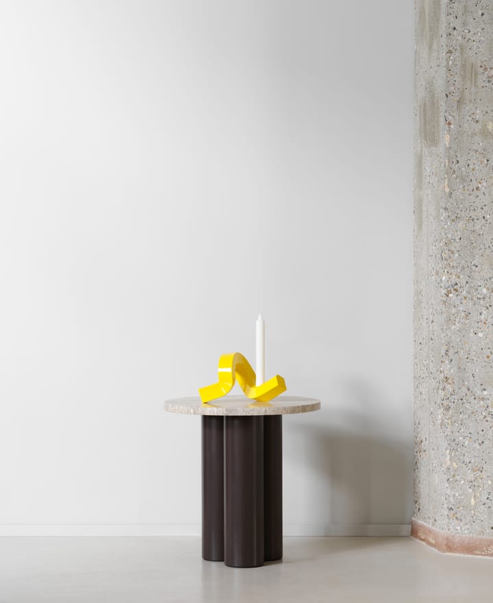 Crooked Kerzenhalter 1 - Yellow - Normann Copenhagen