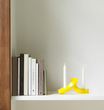 Crooked Kerzenhalter 2 - Yellow - Normann Copenhagen