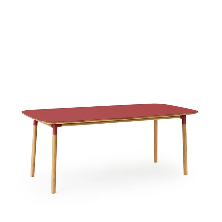 Form Esstisch - Red, Eichenholzbeine - Normann Copenhagen